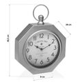 Relógio de Parede Versa Gy Metal (28 X 8 X 40 cm)