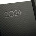 Agenda Finocam Minimal Textura 2024 Preto 10,4 X 7,3 cm