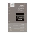 Recarga de Agenda Finocam Open R597 2024 Branco 11,7 X 18,1 cm