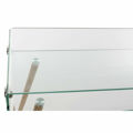Mesa de Apoio Dkd Home Decor Transparente Cristal Madeira de Faia (120 X 40 X 74 cm)