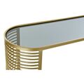 Consola Dkd Home Decor Cristal Dourado Metal Moderno (106,5 X 31 X 79,5 cm)