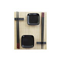 Conjunto de Sushi Dkd Home Decor Bambu Grés (7 Pcs) (27,8 X 17,8 X 3 cm)