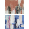 Pintura Dkd Home Decor Abstrato (120 X 2.4 X 90 cm) (2 Pcs)