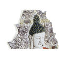Decoração de Parede Dkd Home Decor Buda Resina (19 X 3.1 X 26.5 cm) (3 Pcs)