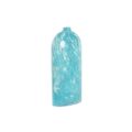 Vaso Dkd Home Decor Cristal Azul Mediterrâneo (12,5 X 6,5 X 28 cm)