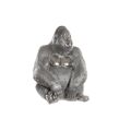 Figura Decorativa Dkd Home Decor Prateado Resina Gorila (46 X 40 X 61 cm)