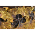 Prateleira Dkd Home Decor Dourado Folha de Planta Resina (46 X 11,5 X 14 cm)
