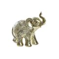 Figura Decorativa Dkd Home Decor Elefante Dourado Resina (19 X 8 X 18 cm)