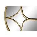 Espelho de Parede Dkd Home Decor Dourado Metal árabe (80 X 2,5 X 80 cm)