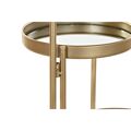 Prateleiras Dkd Home Decor Espelho Dourado Metal (49,5 X 49,5 X 80 cm)