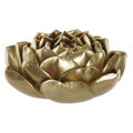 Figura Decorativa Dkd Home Decor Flor Dourado Resina (18 X 18,5 X 7,2 cm)