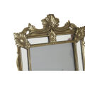 Moldura de Fotos Dkd Home Decor Espelho Champanhe Cristal Resina Shabby Chic (18,7 X 2 X 27,7 cm)