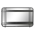 Espelho de Parede Dkd Home Decor Preto Metal (80 X 12 X 50 cm)