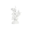 Figura Decorativa Dkd Home Decor Coral Branco Resina Mediterrâneo (28,5 X 16,5 X 42,4 cm)