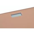 Balança Digital para Casa de Banho Dkd Home Decor Cinzento Laranja Vidro Temperado (28 X 28 X 2 cm) (2 Unidades)