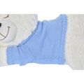 Urso de Peluche Dkd Home Decor Azul Cor de Rosa Poliéster Branco Infantil Deitado (2 Unidades)