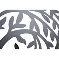 Decoração de Parede Dkd Home Decor Preto árvore Metal Branco Tradicional (98 X 1 X 98 cm) (100 X 1 X 100 cm) (2 Unidades)