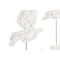 Figura Decorativa Dkd Home Decor Castanho Branco Ferro Madeira de Mangueira Pássaros (32 X 10 X 51 cm)