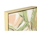 Pintura Dkd Home Decor Palmeiras Tropical (84 X 4,5 X 123 cm) (2 Unidades)