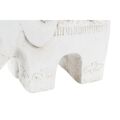 Figura Decorativa Dkd Home Decor Acabamento Envelhecido Elefante Branco Oriental Magnésio (44 X 22 X 40 cm)