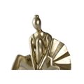 Figura Decorativa Dkd Home Decor Dourado Resina Moderno (17 X 23 X 14,5 cm) (2 Unidades)