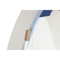 Estantes Dkd Home Decor 76 X 29 X 133 cm Abeto Corda Branco Azul Celeste Azul Marinho Madeira Mdf
