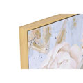 Pintura Dkd Home Decor Bloemen Romântico (2 Unidades) (60 X 3,5 X 60 cm)
