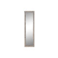 Espelho de Parede Dkd Home Decor 50,8 X 7 X 184 cm Cristal Castanho Branco Madeira de Mangueira