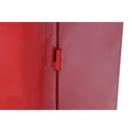 Suporte para Garrafas Dkd Home Decor 70 X 44 X 151 cm Vermelho Branco Ferro