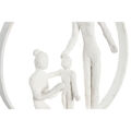 Figura Decorativa Dkd Home Decor 23 X 10 X 27 cm Branco Resina Madeira de Mangueira Família