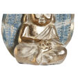 Figura Decorativa Dkd Home Decor 12,4 X 5,6 X 17,7 cm Azul Buda Turquesa Oriental Decapé (2 Unidades)