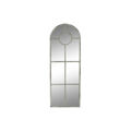 Espelho de Parede Dkd Home Decor 42 X 2,5 X 122 cm Cinzento Metal Branco Vintage Janela