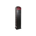 Suporte para Garrafas Dkd Home Decor Telephone Preto Vermelho Cinzento Escuro Metal 40 X 38 X 175 cm