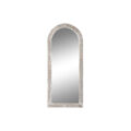 Espelho de Parede Home Esprit Branco Castanho Madeira de Mangueira 75 X 4 X 180 cm
