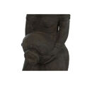 Figura Decorativa Home Esprit Cinzento Escuro 28 X 25 X 100 cm