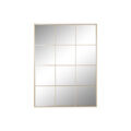 Espelho de Parede Home Esprit Bege Cristal Ferro Espelho Janela Scandi 90 X 1 X 120 cm