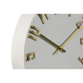 Relógio de Parede Home Esprit Branco Dourado Prateado Pvc 30 X 4 X 30 cm (2 Unidades)