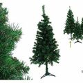 árvore de Natal Verde Pvc Polietileno 90 X 90 X 180 cm