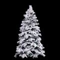 árvore de Natal Branco Verde Pvc Metal Polietileno 180 cm
