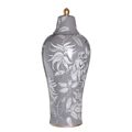 Vaso Cerâmica Cinzento Macaco 30 X 30 X 72 cm