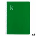 Caderno Escolofi Verde Din A4 40 Folhas (5 Unidades)