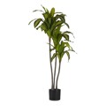 Planta Decorativa Folha Larga Verde Plástico (70 X 120 X 70 cm)