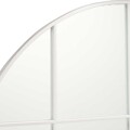 Espelho de Parede Redondo Metal Branco (100 X 2,5 X 100 cm)