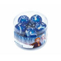 Bola de Natal Frozen Memories 10 Unidades Azul Branco Plástico (ø 6 cm)