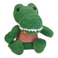 Brinquedo de Peluche para Cães Gloria Buky Crocodilo Verde