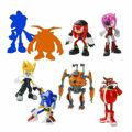 Conjunto de Figuras Sonic 8 Unidades 6,5 cm