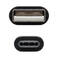 Cabo USB a para USB C Nanocable 10.01.210 Preto 1 M