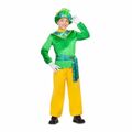 Fantasia para Crianças My Other Me Verde Chapéu Casaco Calças 5-6 Anos
