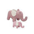 Peluche Crochetts Amigurumis Pack Branco Elefante 48 X 26 X 23 cm 90 X 35 X 48 cm 2 Peças