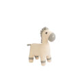 Peluche Crochetts Amigurumis Mini Branco Cavalo 38 X 42 X 18 cm